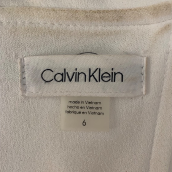 Calvin Klein white cocktail dress - Picture 2 of 8